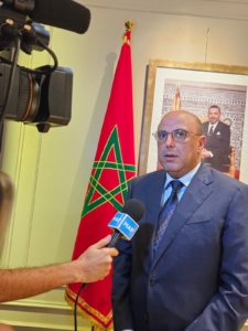 presidente del Senado marroquí, Mohamed Ould Errachid, originario del Sahara marroquí, En declaraciones a la agencia oficial marroquí MAP, tras el discurso del rey Mohamed VI y la Resolución del Consejo de Seguridad.